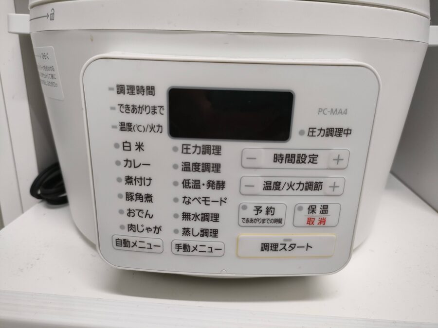 アイリスオーヤマ電気圧力鍋