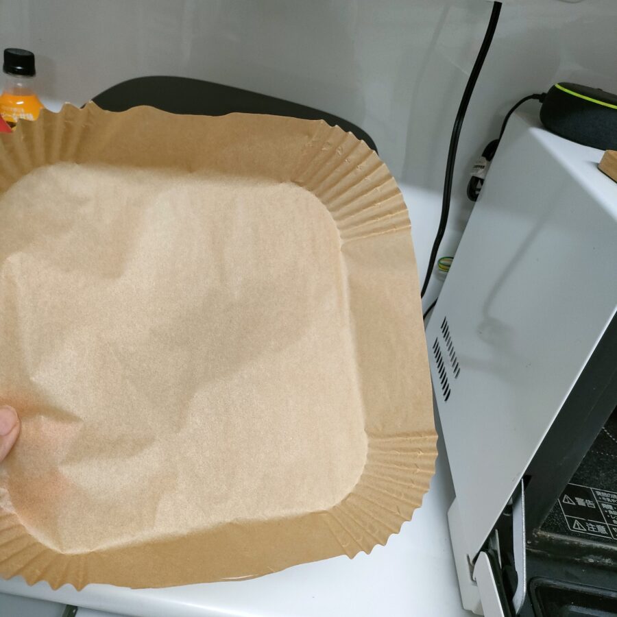 ノンフライヤー専用のクッキングシート