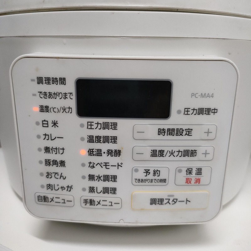 アイリスオーヤマ電気圧力鍋 PC-MA4