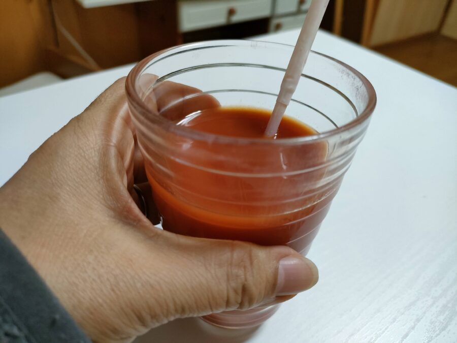 リムイット48のトマトジュース割り