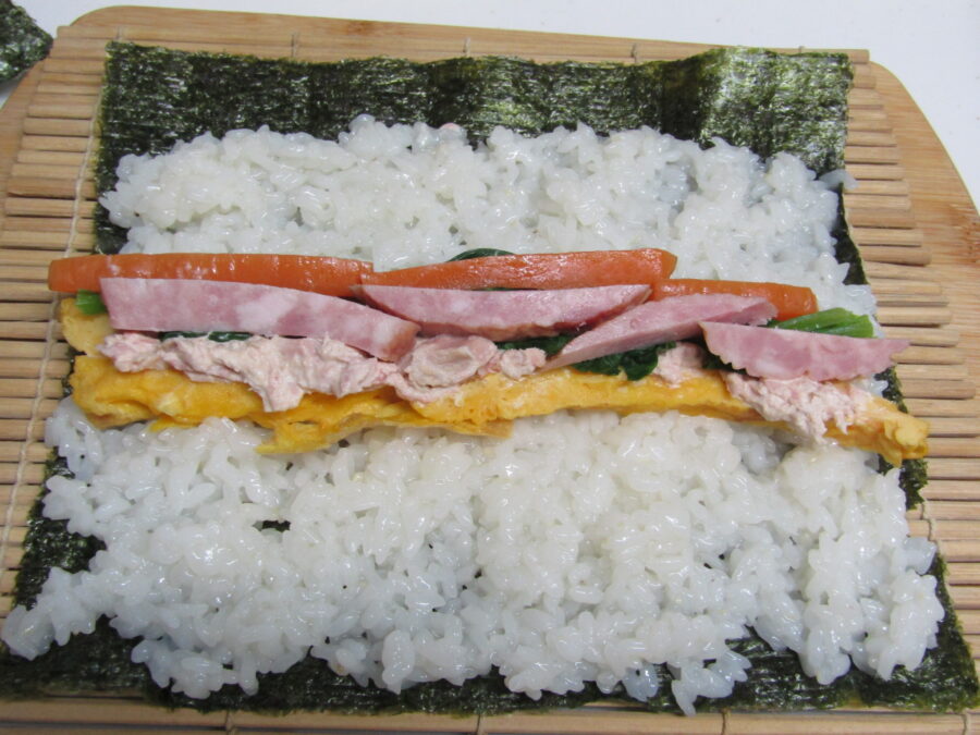 恵方巻きずし手作り