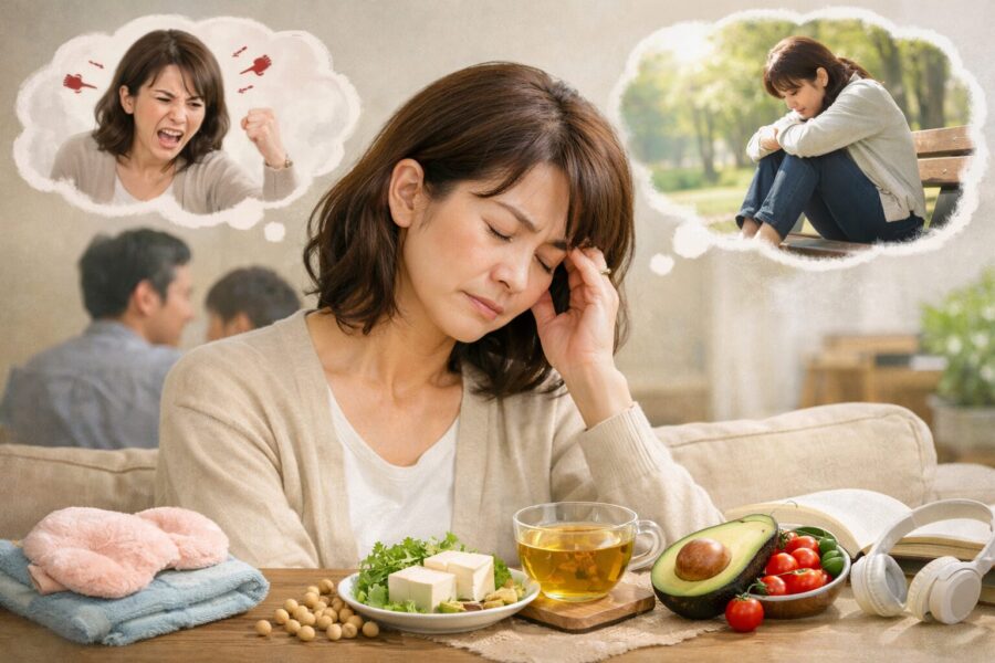 更年期障害のイライラ対照法