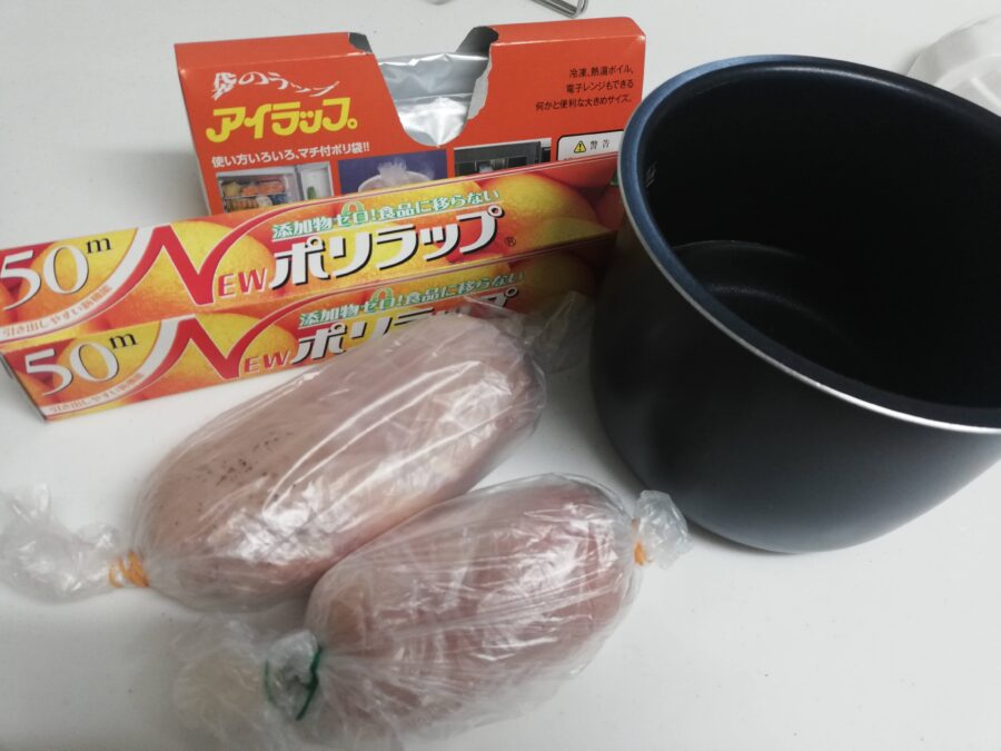 電気圧力鍋で鶏ハム