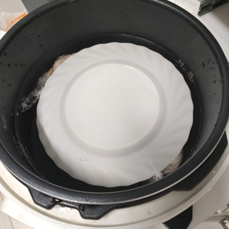 電気圧力鍋で鶏ハム