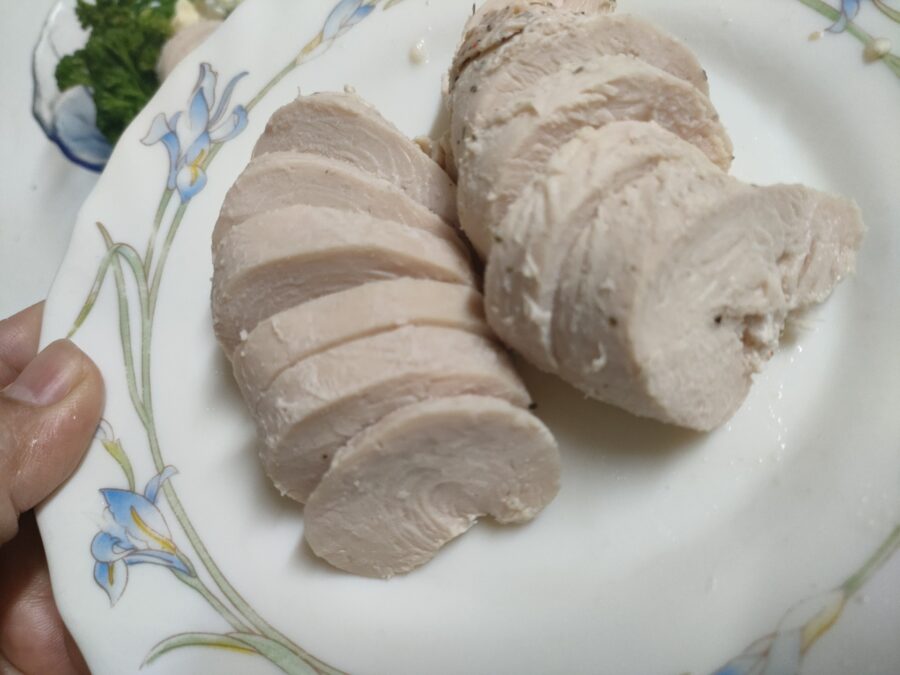 電気圧力鍋で鶏ハム