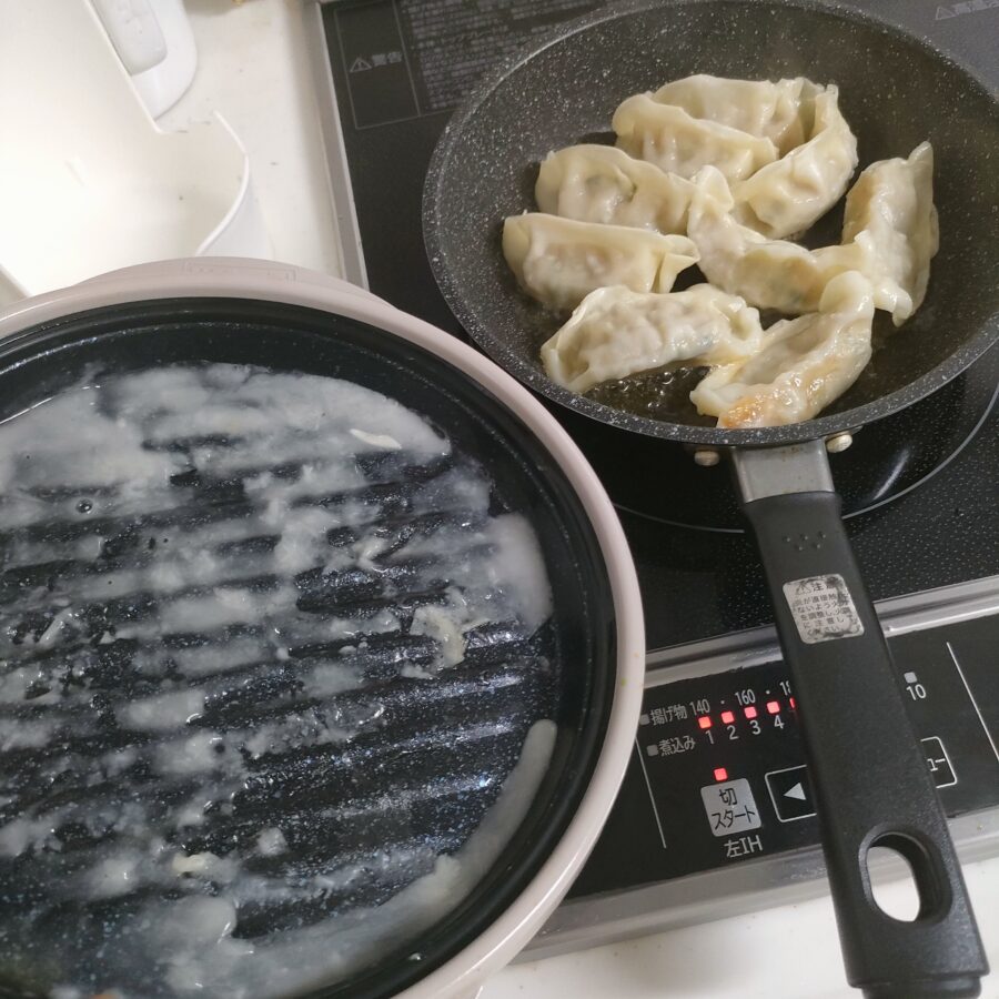レンジメートプロで羽付き餃子はNG